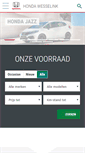 Mobile Screenshot of honda-wesselink.nl